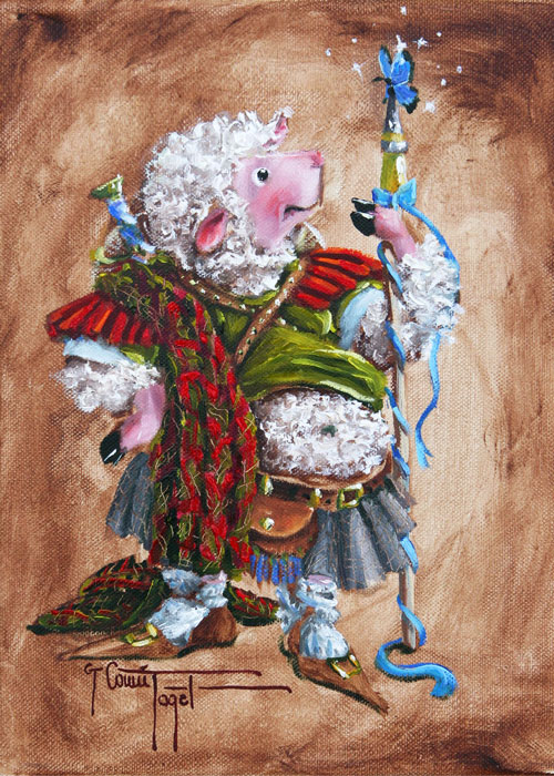 The Great Flock Defender Sheep Incognito Art